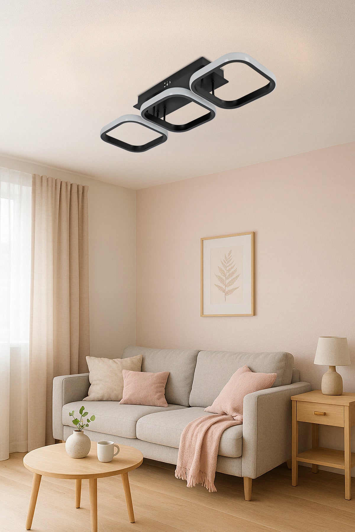 Kancelářské závěsné LED svítidlo 48 W, 4320 lm, CCT, 3 režimy barvy světla