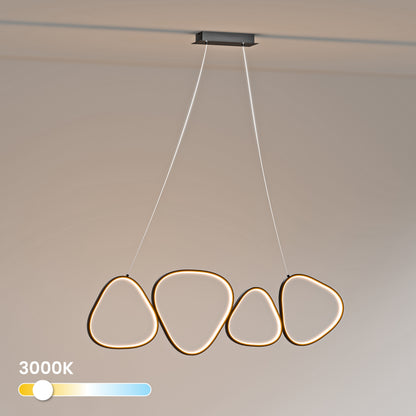 Bílé LED závěsné svítidlo 136 W – teplá bílá