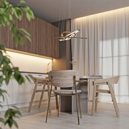 Kancelářské závěsné LED svítidlo 146 W – teplá bílá