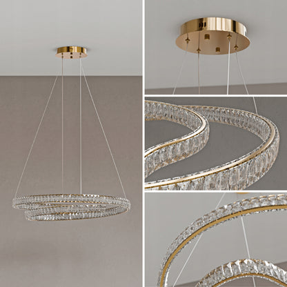 Bílé LED závěsné svítidlo 136 W – teplá bílá