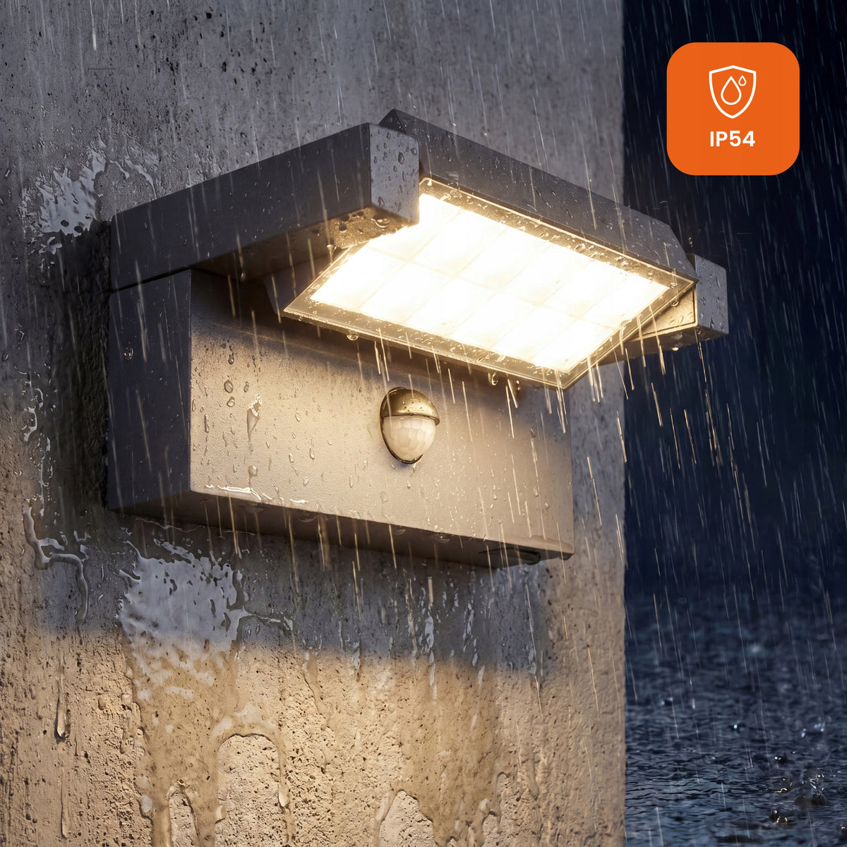 LED fasádní svítidlo 25 W, 3 režimy barvy světla