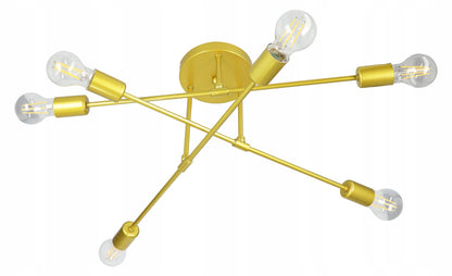 Zlaté LED závěsné svítidlo