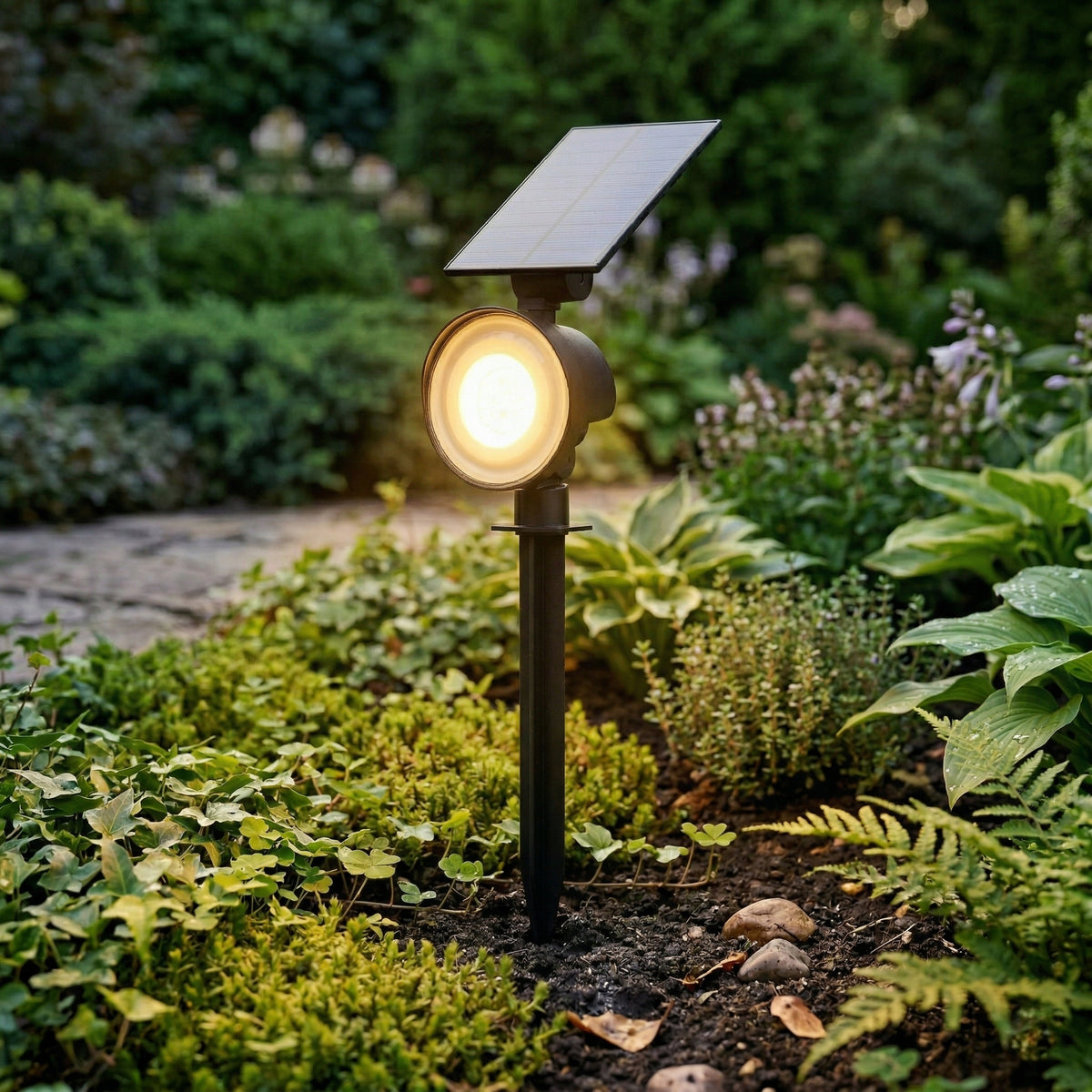 LED solární zápichové svítidlo
