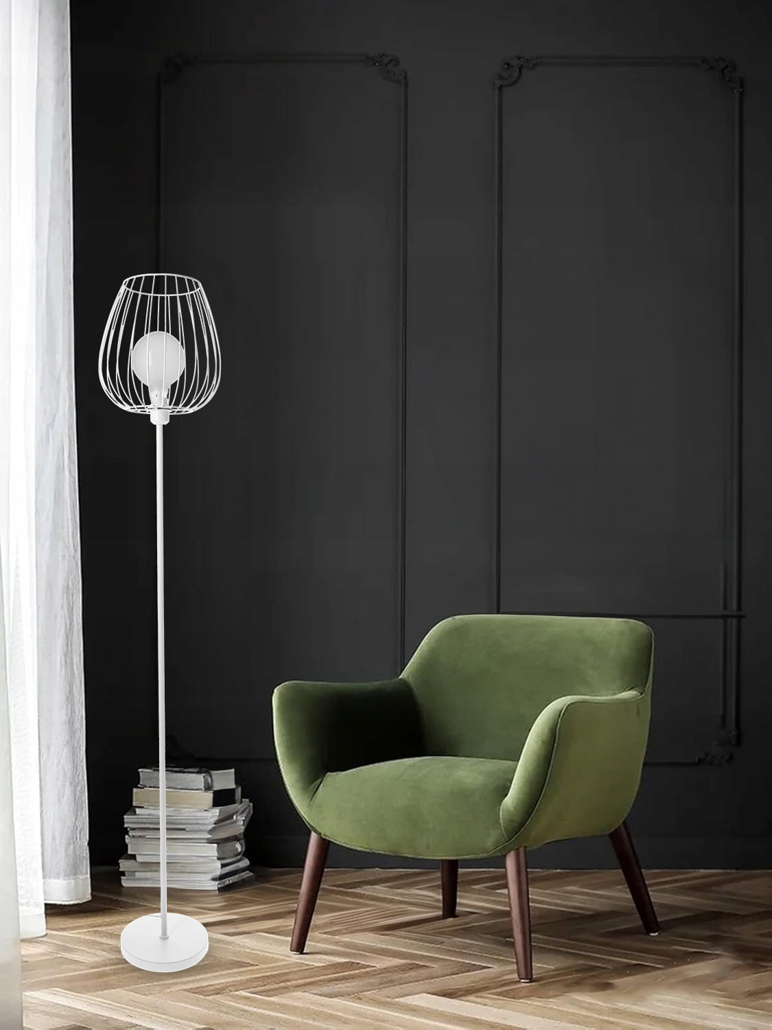 Stojací lampa E27 162 cm