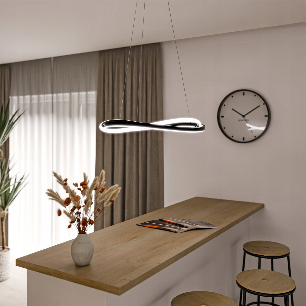 LED závěsné svítidlo 58 W
