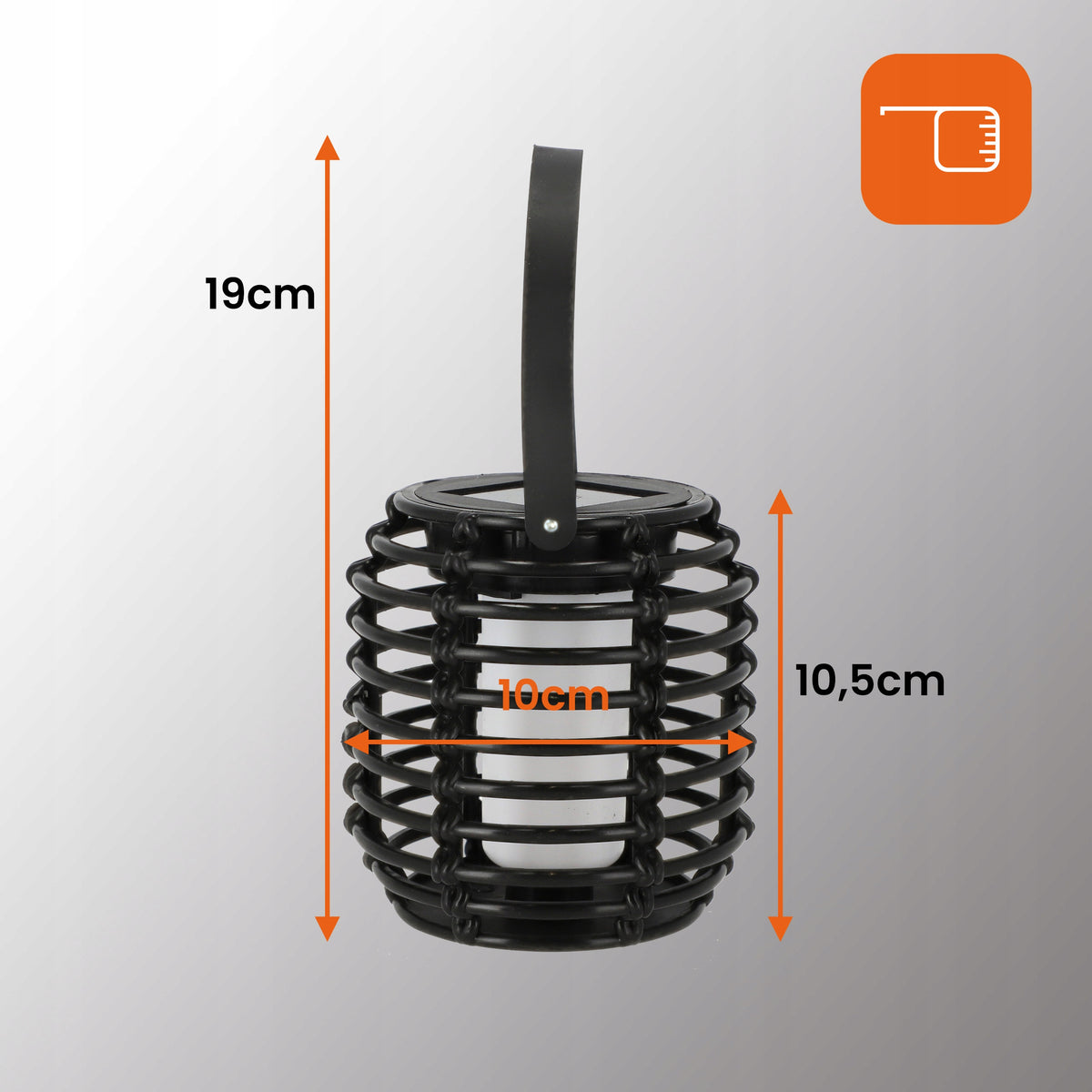 LED solární svítidlo, IP44