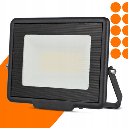 LED reflektor 50 W, 4000 lm, neutrální bílá 4500 K, IP65, 230 V, 15 × 12 cm