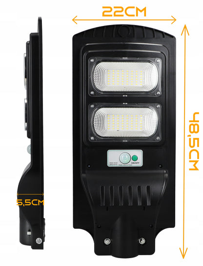 LED solární pouliční svítidlo 100 W