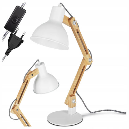 Stolní lampa E27, nastavitelná