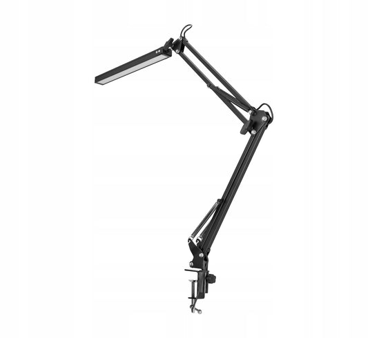 LED stolní lampa, stmívatelná, s klipsem