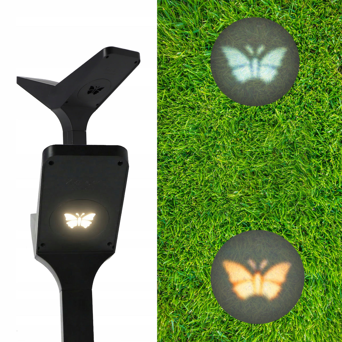 LED solární zápichové svítidlo 3000 K, 66 cm, IP65