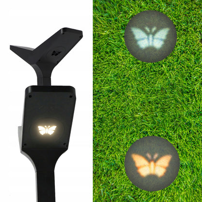 LED solární zápichové svítidlo 3000 K, 66 cm, IP65