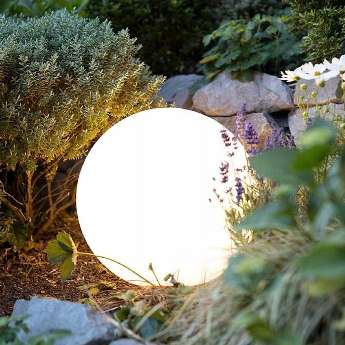 LED solární zápichové svítidlo 30 cm, IP65