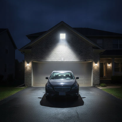 LED solární pouliční svítidlo 6500 K – studená bílá