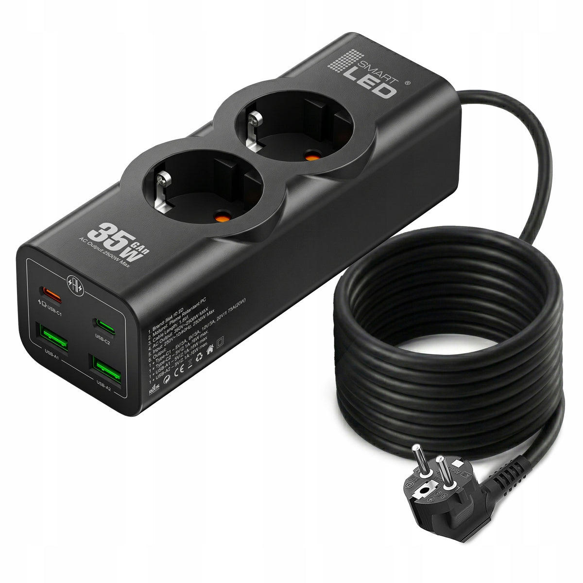 Prodlužovací kabel 230 V, 35 W
