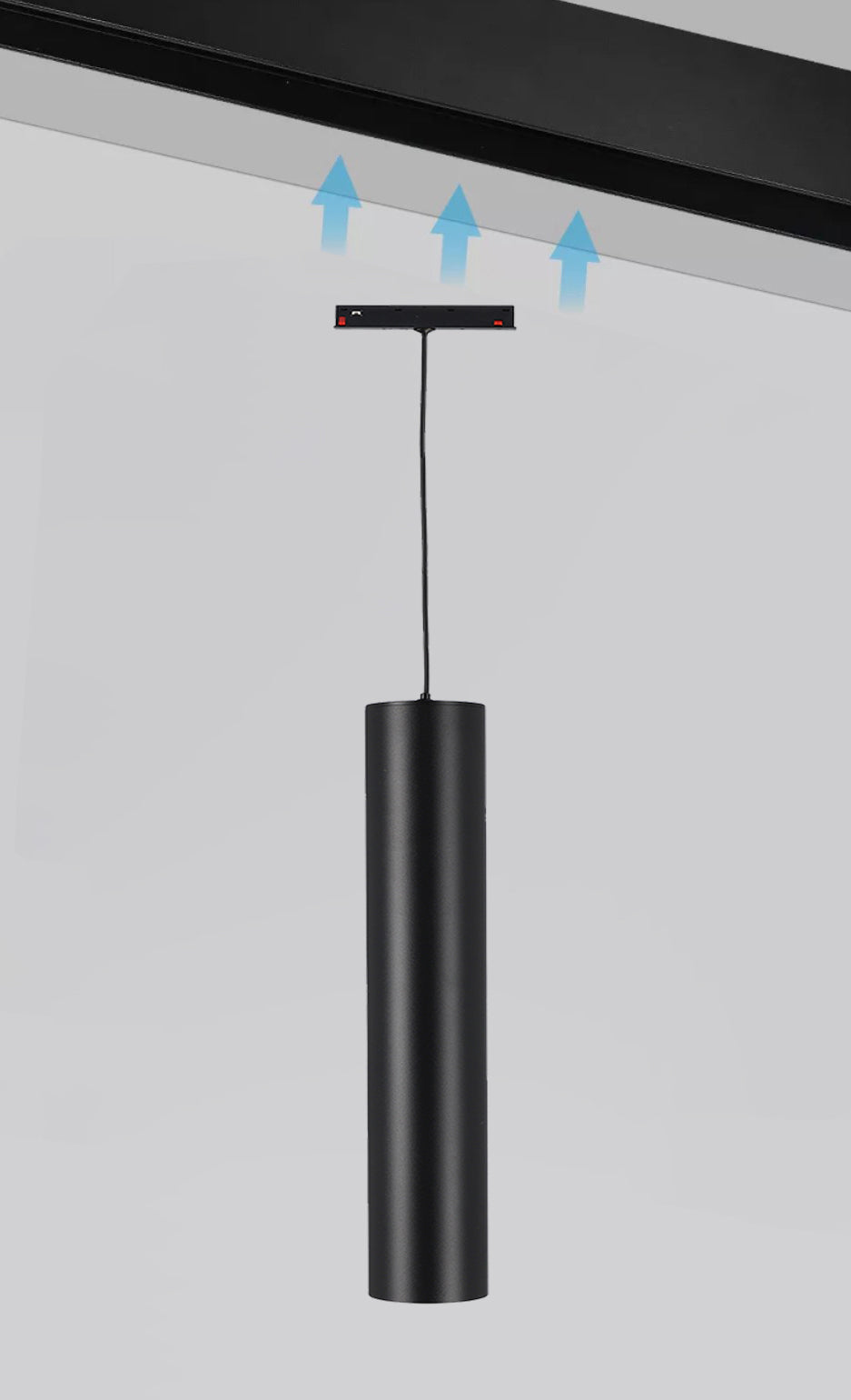 LED závěsné lištové svítidlo 7 W, 3000 K