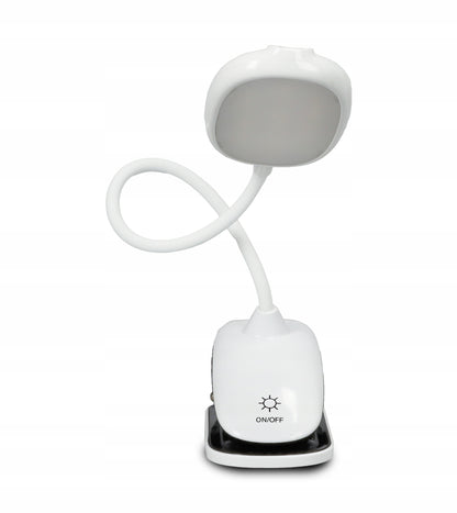LED stolní lampa, s dotykovým ovládáním, CCT, s klipsem