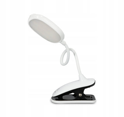 LED stolní lampa, s dotykovým ovládáním, CCT, s klipsem