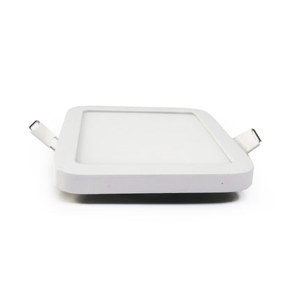 Zápustný LED panel 6 W, studená bílá, úhel 120°, 90 × 90 mm