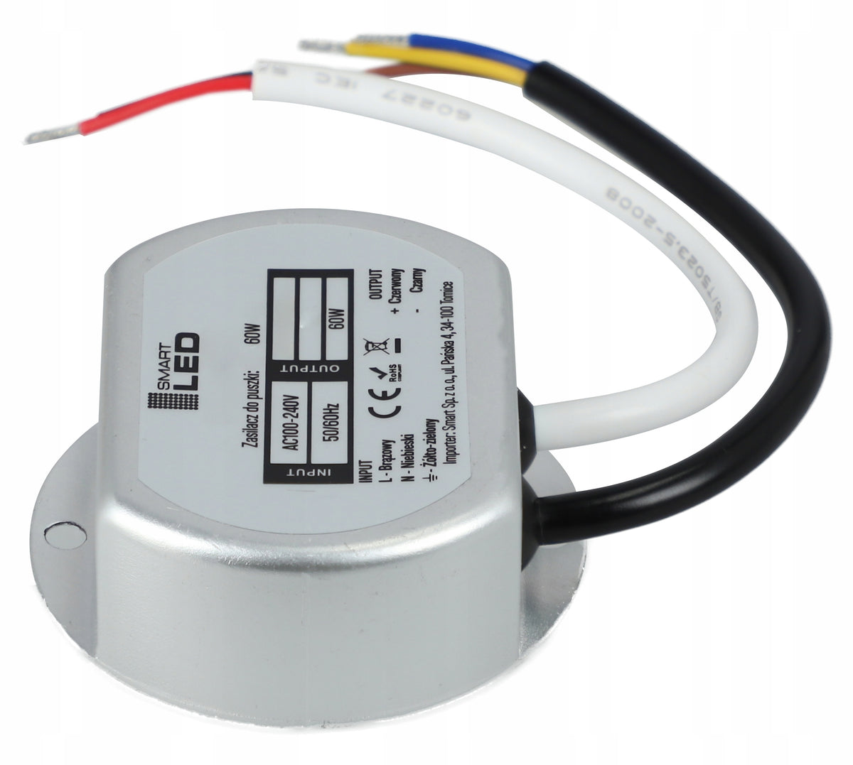 LED napájecí zdroj 24 V, 60 W, IP67