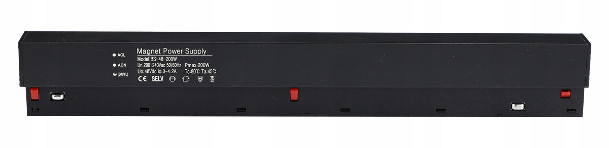 Napájecí zdroj pro lištový systém 48 V, 200 W