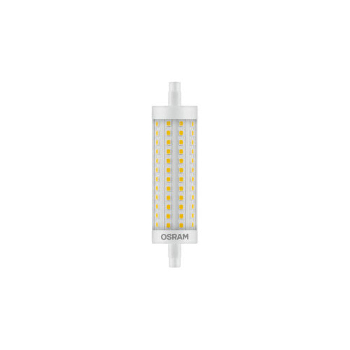 LED žárovka OSRAM LINE 118mm, patice R7S, ekvivalent 125 W, teplá bílá 2700 K, stmívatelná