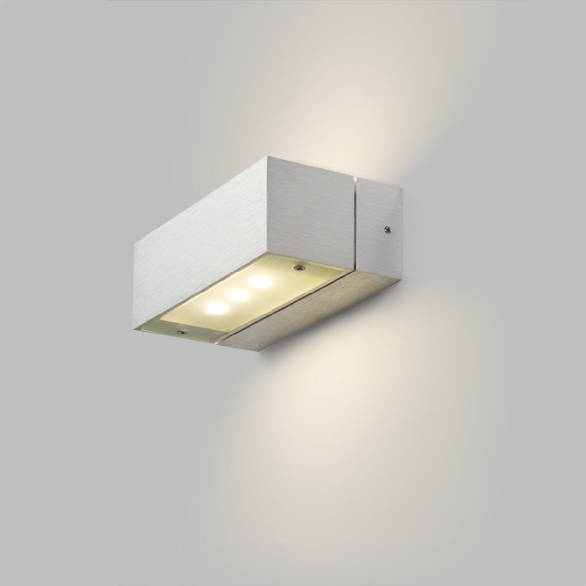 Nástěnné LED svítidlo ADVANTAGE VI, hliník, 6× 1 W, teplá bílá 3000 K
