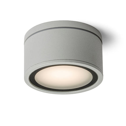 Venkovní stropní svítidlo MERIDO, stříbrnošedé, patice GX53, 11 W, IP54