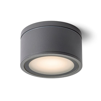 Venkovní stropní svítidlo MERIDO, antracitové, patice GX53, 11 W, IP54