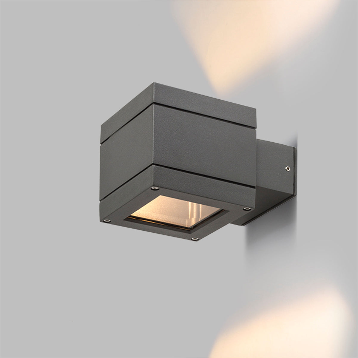 Venkovní nástěnné svítidlo TELO, antracitové, patice G9, 5 W, IP44