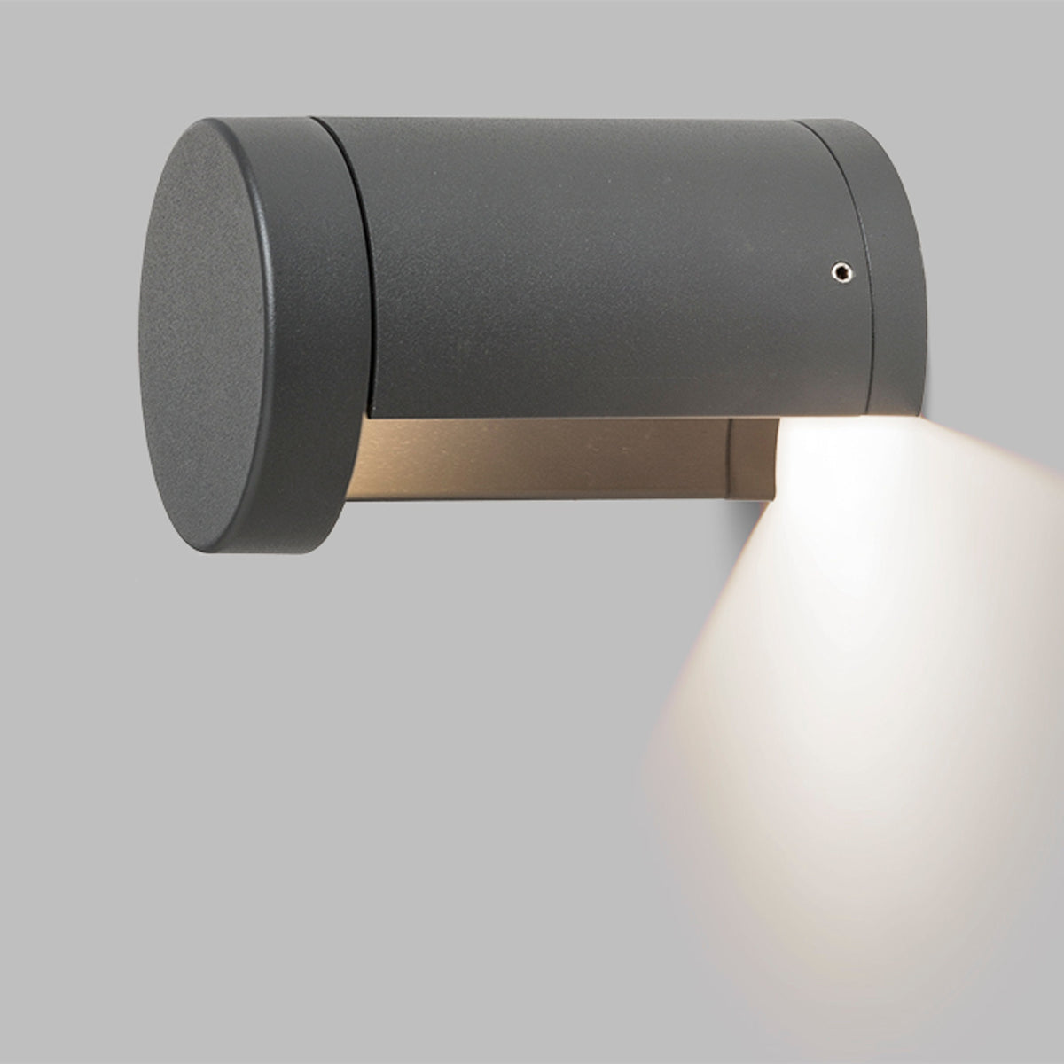 Venkovní nástěnné LED svítidlo SONET, antracitové, 7 W, teplá bílá 3000 K, IP54