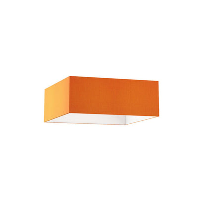 Stínidlo TEMPO 50/19, Chintz oranžové, vnitřek bílý PVC
