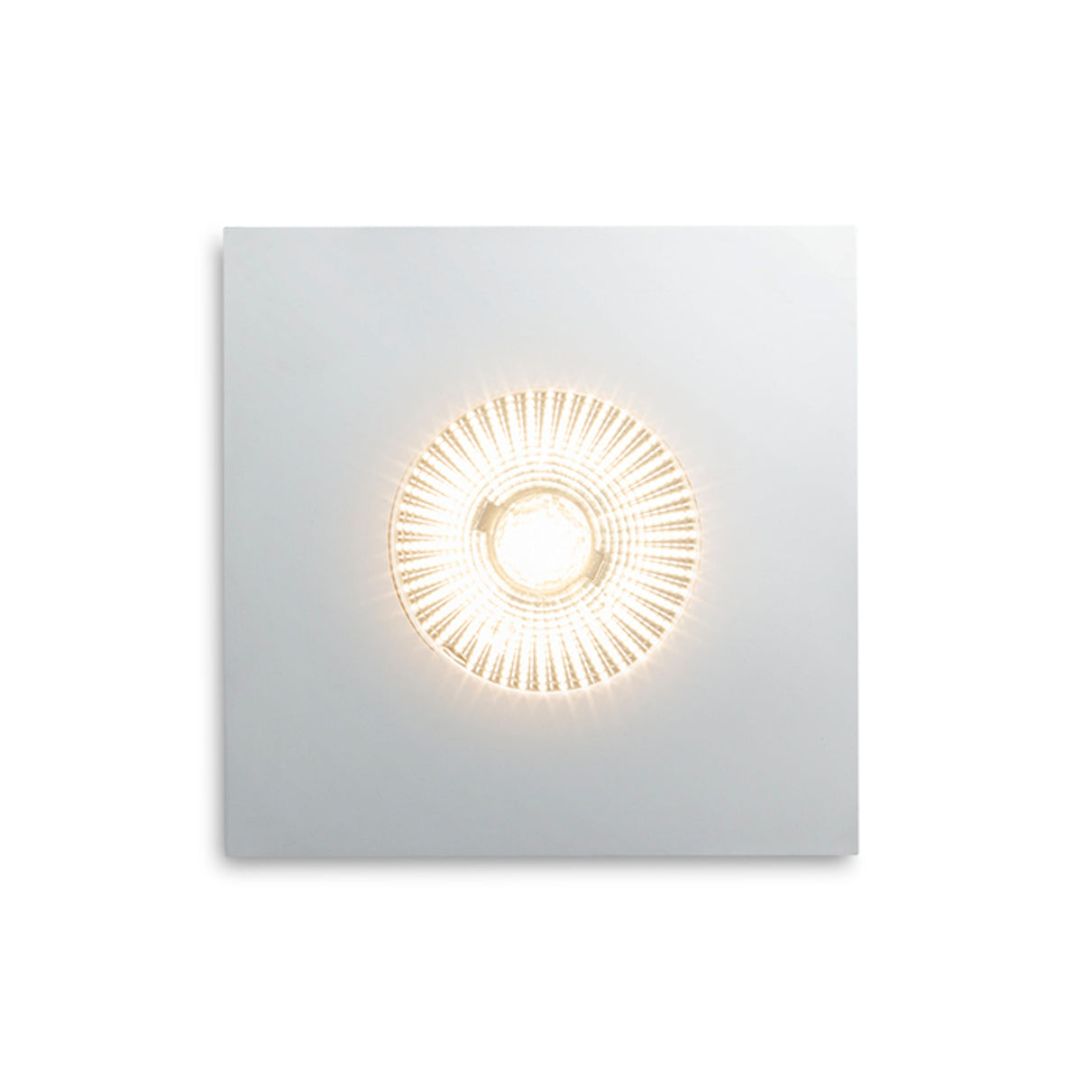 Koupelnové zápustné LED svítidlo WATERBOY SQ, chrom, 10 W, teplá bílá 3000 K, IP65
