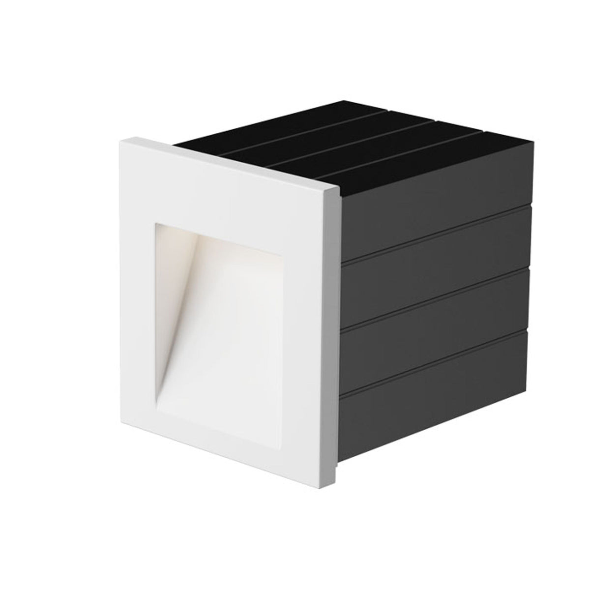Venkovní zápustné LED svítidlo TESS SQ, bílé, 3 W, teplá bílá 3000 K, IP54