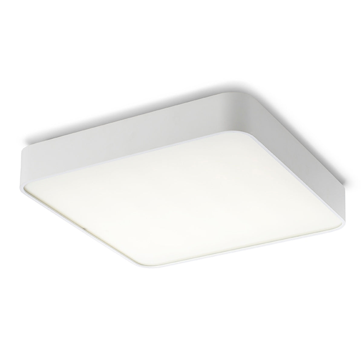 Stropní LED svítidlo MENSA SQ 48, bílé, 56 W, teplá bílá 3000 K