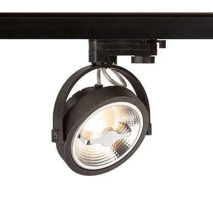 Lištové LED svítidlo KELLY LED pro tříokruhovou lištu, černé, 12 W, teplá bílá 3000 K, stmívatelné