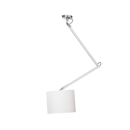 Stropní svítidlo MADISON C, bílá/chrom, patice E27, 15 W