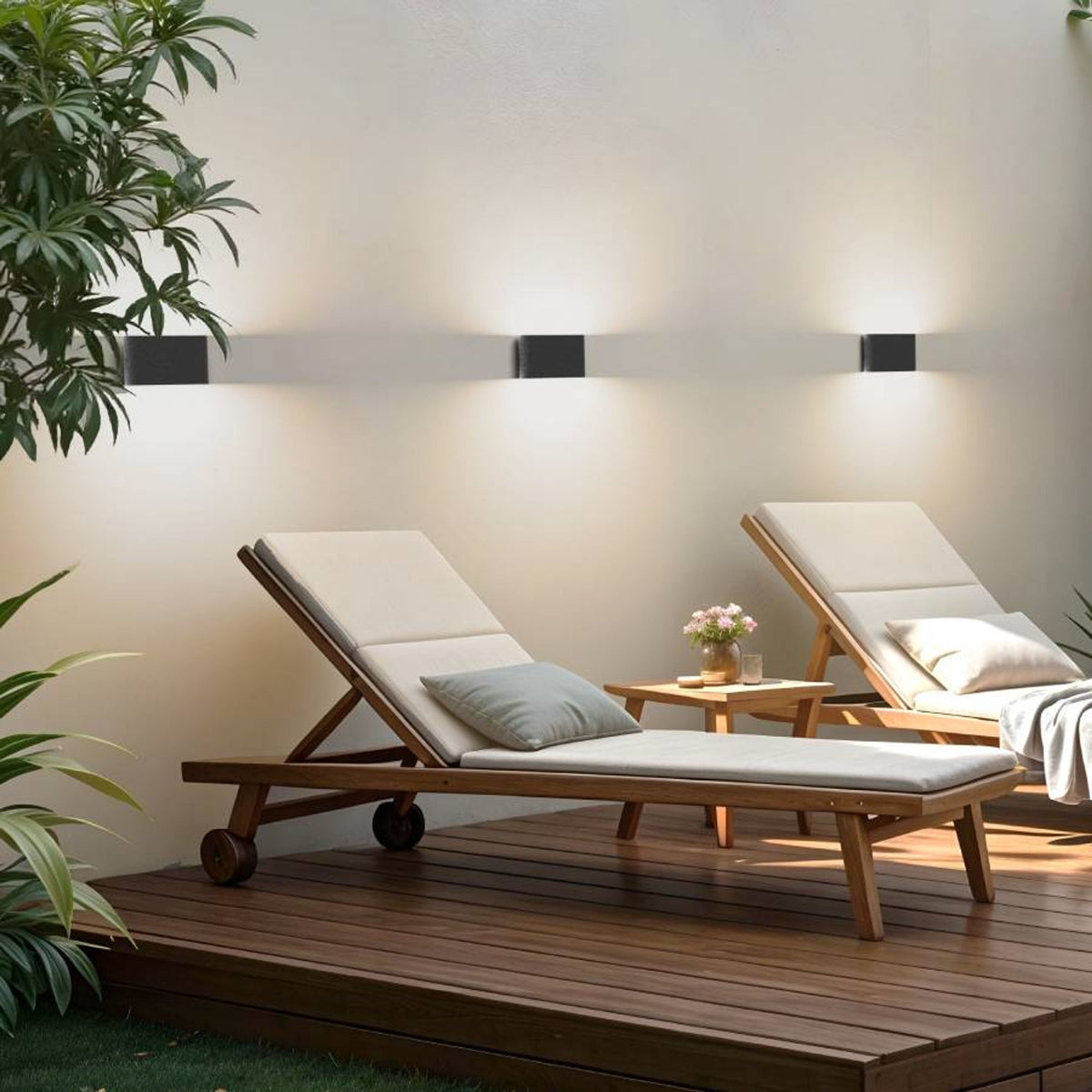 Venkovní nástěnné LED svítidlo CHOIX 175, antracitové, 10 W, teplá bílá 3000 K, IP54