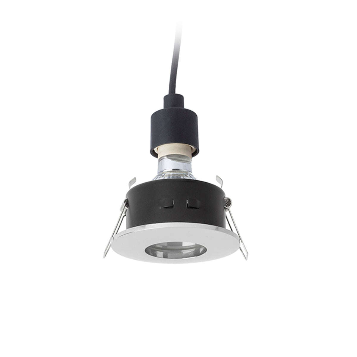 Koupelnové zápustné svítidlo EQUA, chrom, patice GU10, 35 W, IP54