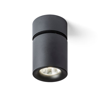 Stropní LED svítidlo CONDU, černé, 20 W, teplá bílá 3000 K