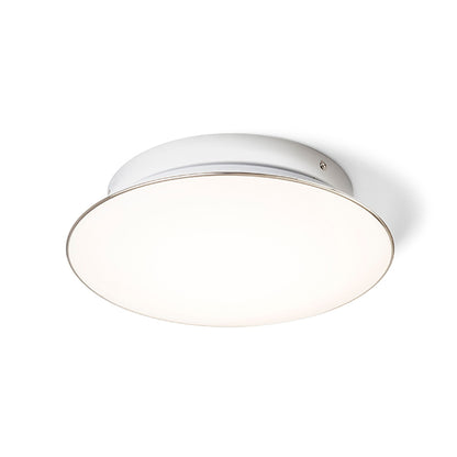 Stropní LED svítidlo MARA, mléčný akryl/chrom, 24 W, teplá bílá 3000 K