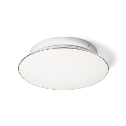 Stropní LED svítidlo MARA, mléčný akryl/chrom, 24 W, teplá bílá 3000 K