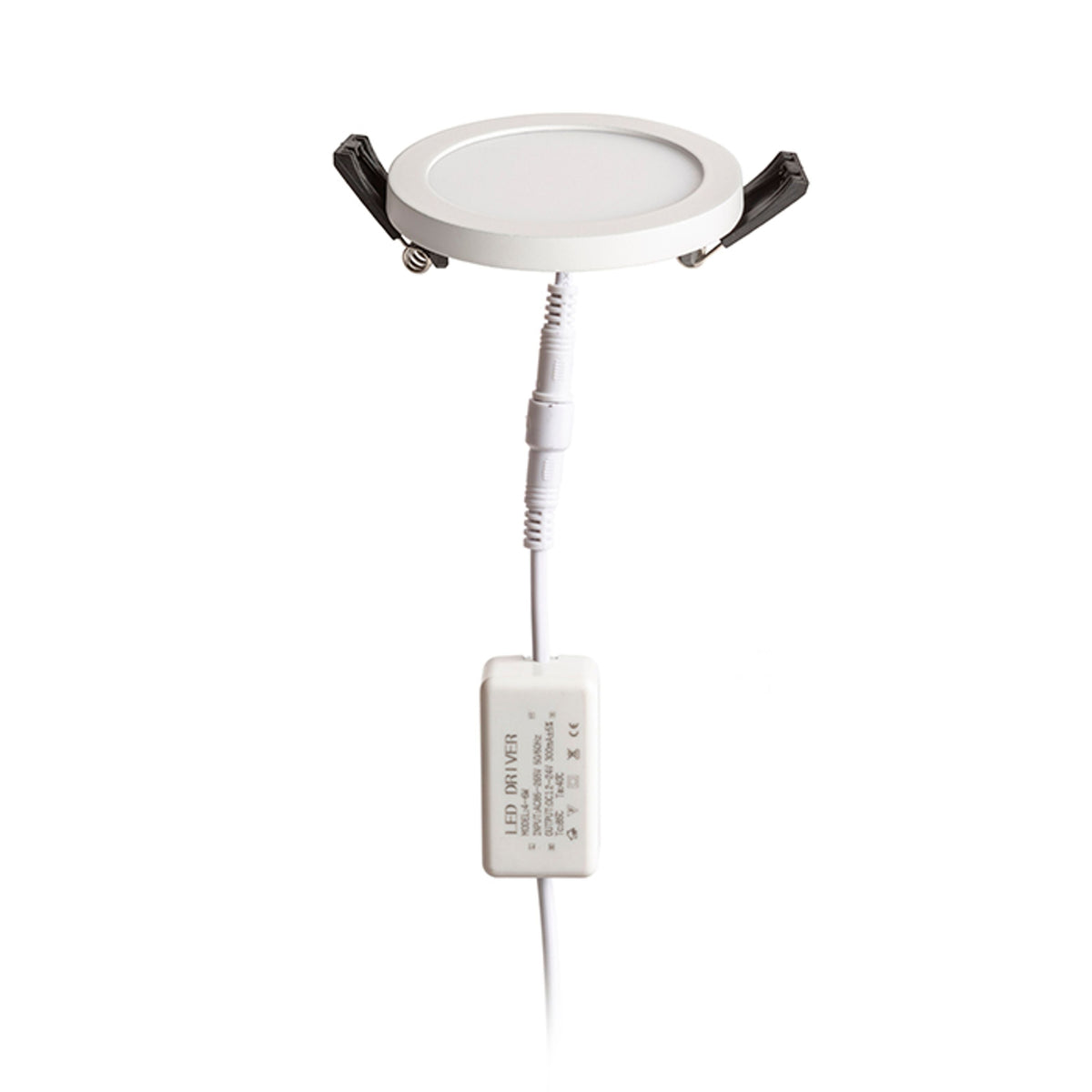 Zápustné LED svítidlo HUE R 9, bílé, 6 W, teplá bílá 3000 K, stmívatelné