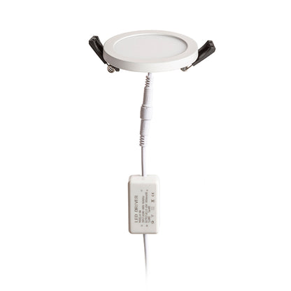Zápustné LED svítidlo HUE R 9, bílé, 6 W, teplá bílá 3000 K, stmívatelné