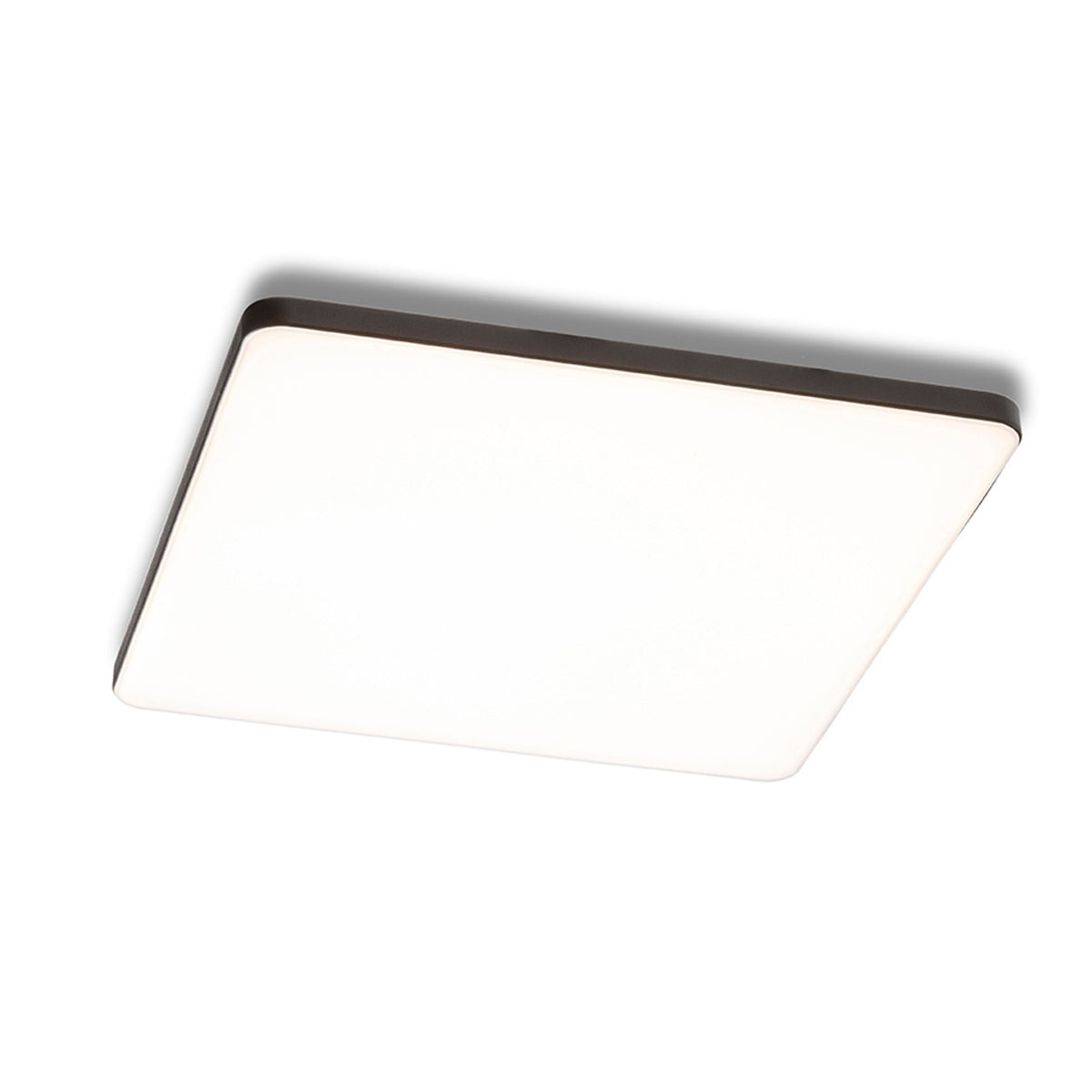 Zápustné LED svítidlo BJORK SQ 20, černé, 18 W, teplá bílá 3000 K