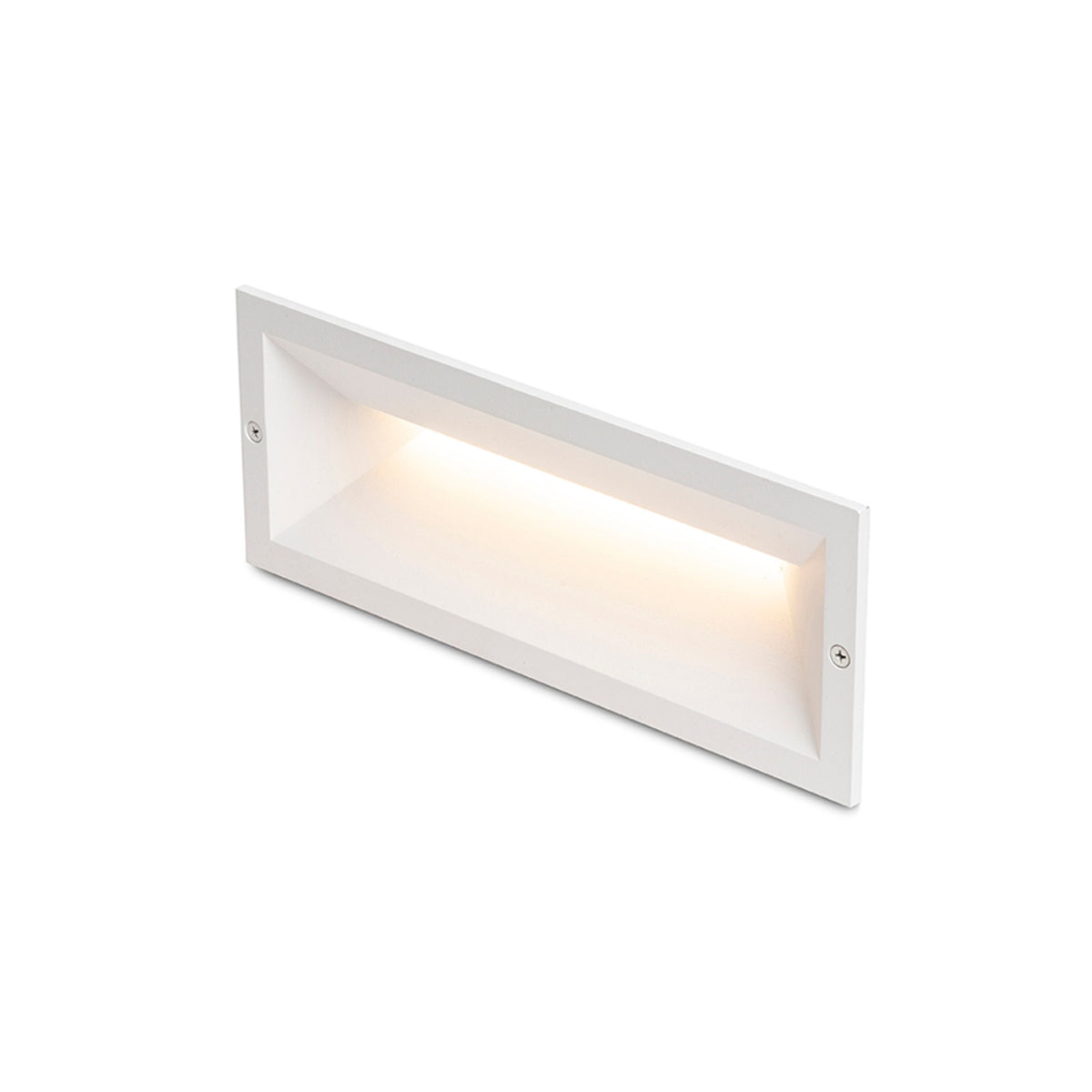 Venkovní zápustné LED svítidlo RAGG, bílé, 12 W, teplá bílá 3000 K, IP65
