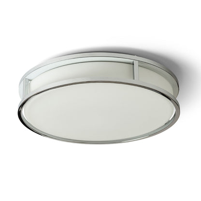 Koupelnové stropní LED svítidlo GRANDE LED 35, opálové sklo/chrom, 24 W, teplá bílá 3000 K, IP44