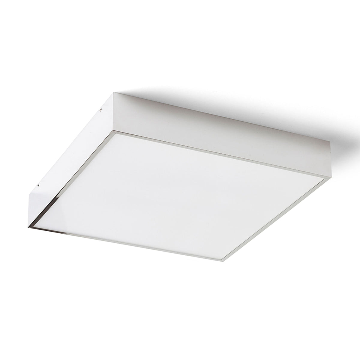 Koupelnové stropní LED svítidlo MERANO LED 35, chrom/matný akryl, 24 W, teplá bílá 3000 K, IP44