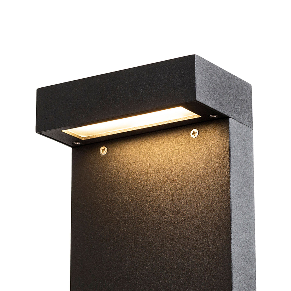 Stojací lampa GARDIEN 65, černá, 10 W, teplá bílá 3000 K, IP54