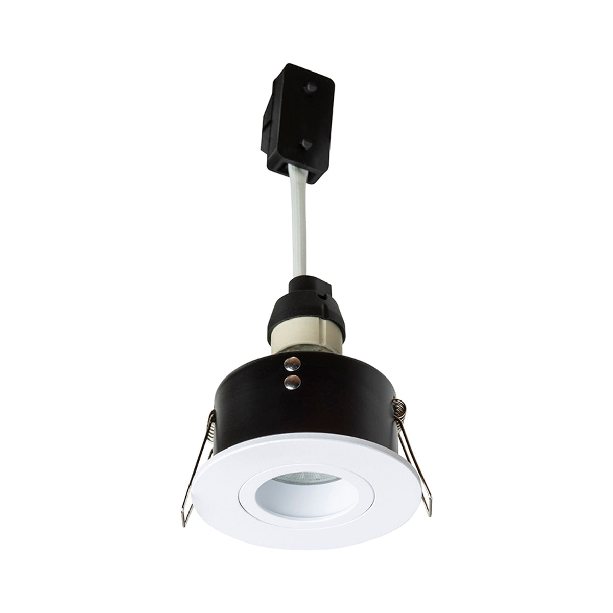 Koupelnové zápustné svítidlo GALO R, bílé, patice GU10, 9 W, IP65